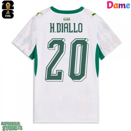 Senegal Habib Diallo #20 Replika Hjemmebanetrøje Dame VM 2026 Kortærmet